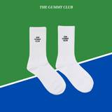 TGC Logo High White Socks